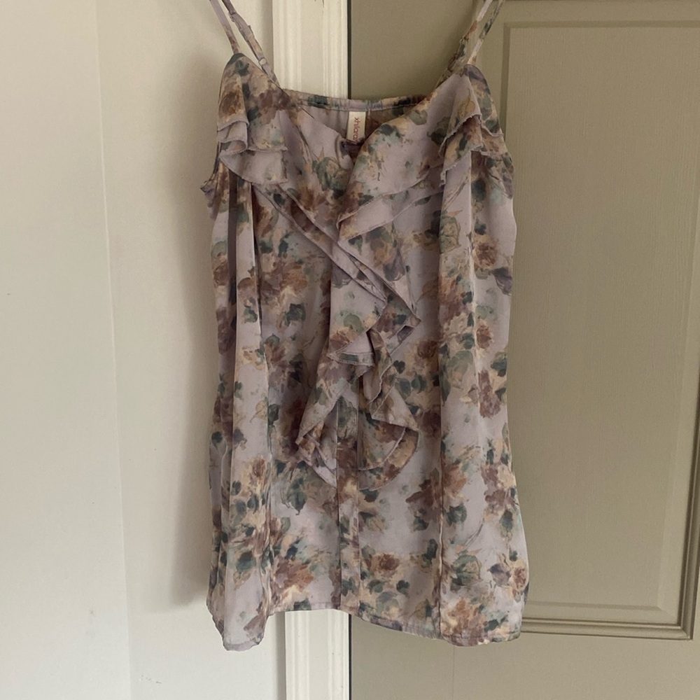 Spaghetti strap tank